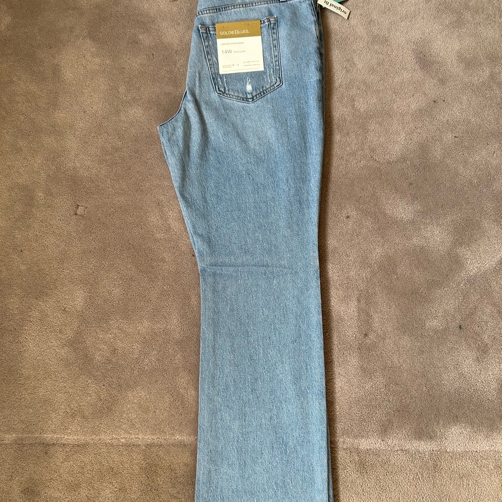 Goldie Light Blue Straight Leg Jeans